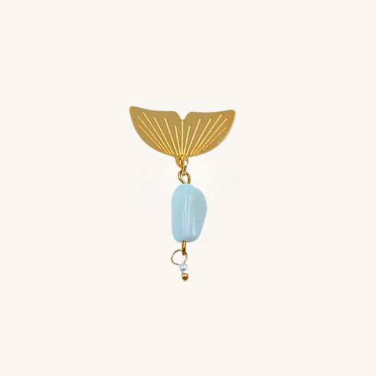 Neptune Gold Necklace Pendant
