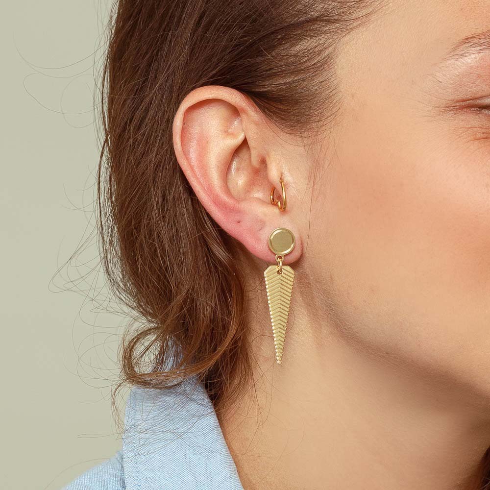 Artemis Gold earrings pendants