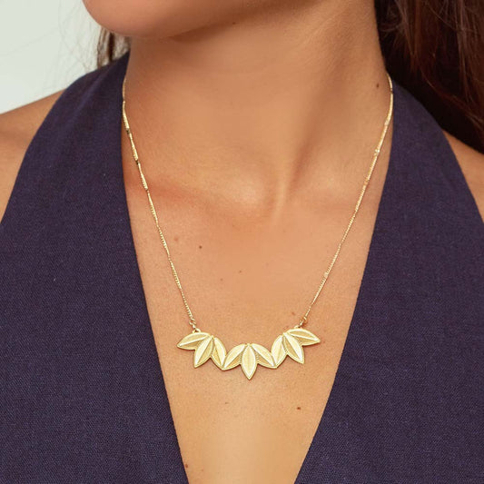 Santorini | Gold necklace