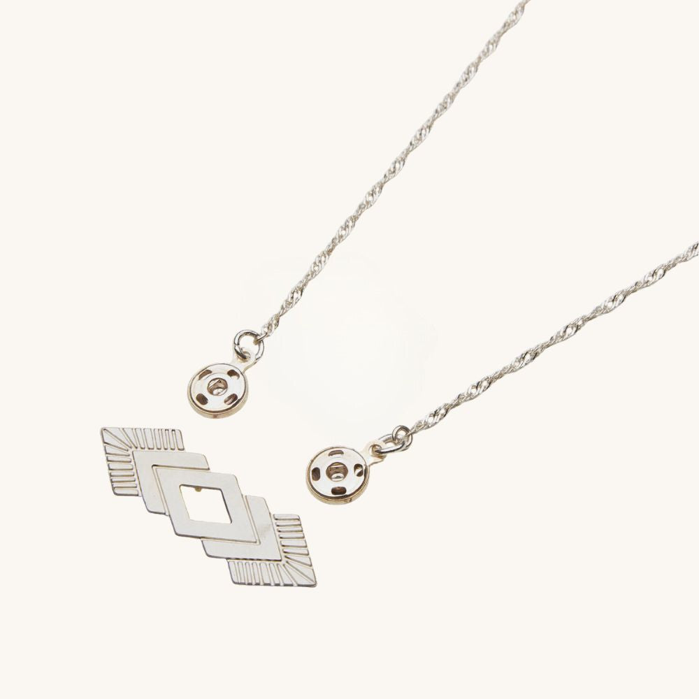 Corinne Petit Silver Necklace Pendant
