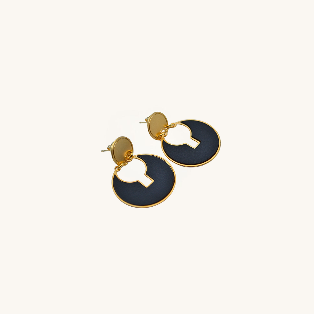 Heraklion Gold Earrings
