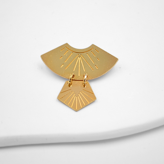 Aura Gold necklace pendant