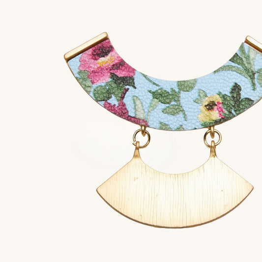 Secret Garden Gold Necklace Pendant