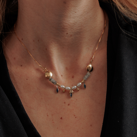 Polaris Gold necklace pendant