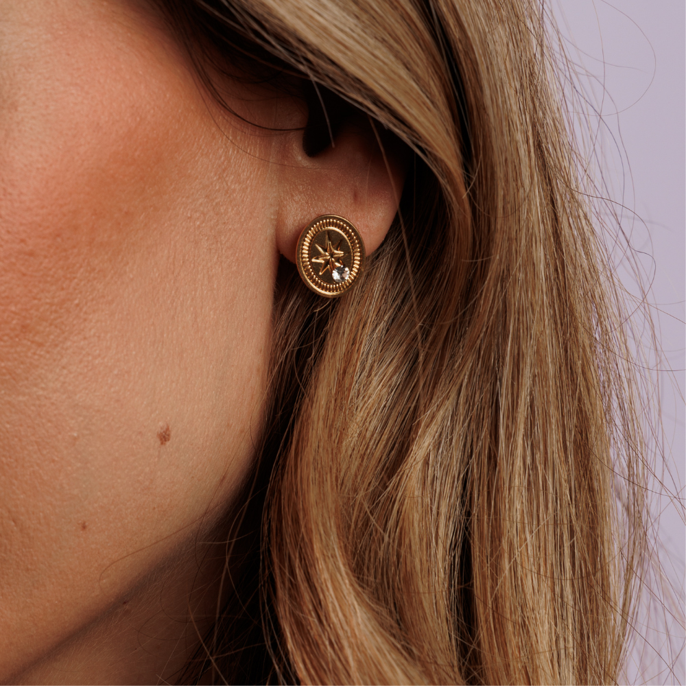 Potone Gold Earrings Pendants