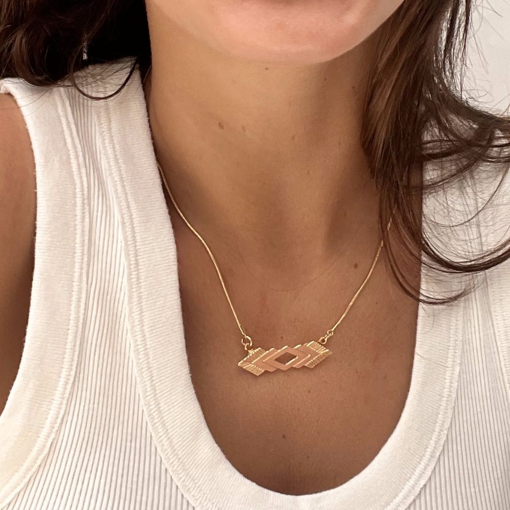 Corinne Petit Gold Necklace Pendant