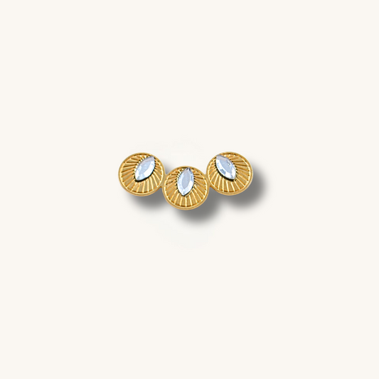 Trio Gold Necklace Pendant