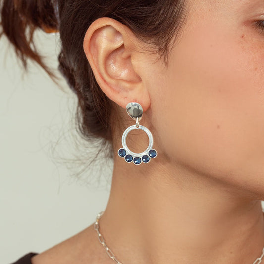 Lindos royal Silver Earrings Pendants