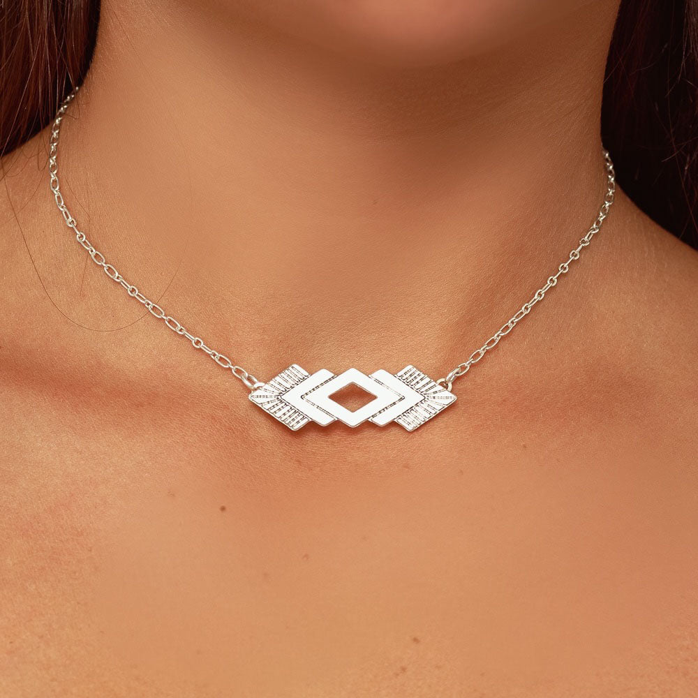 Corinne Petit Silver Necklace Pendant