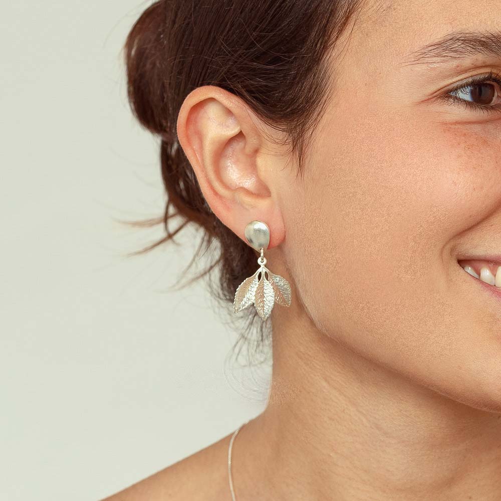 Alnus Silver Earrings Pendants