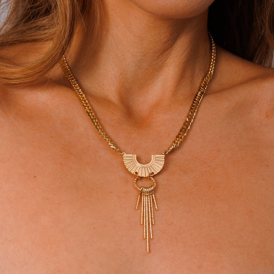 Jenny Nexus Gold Necklace