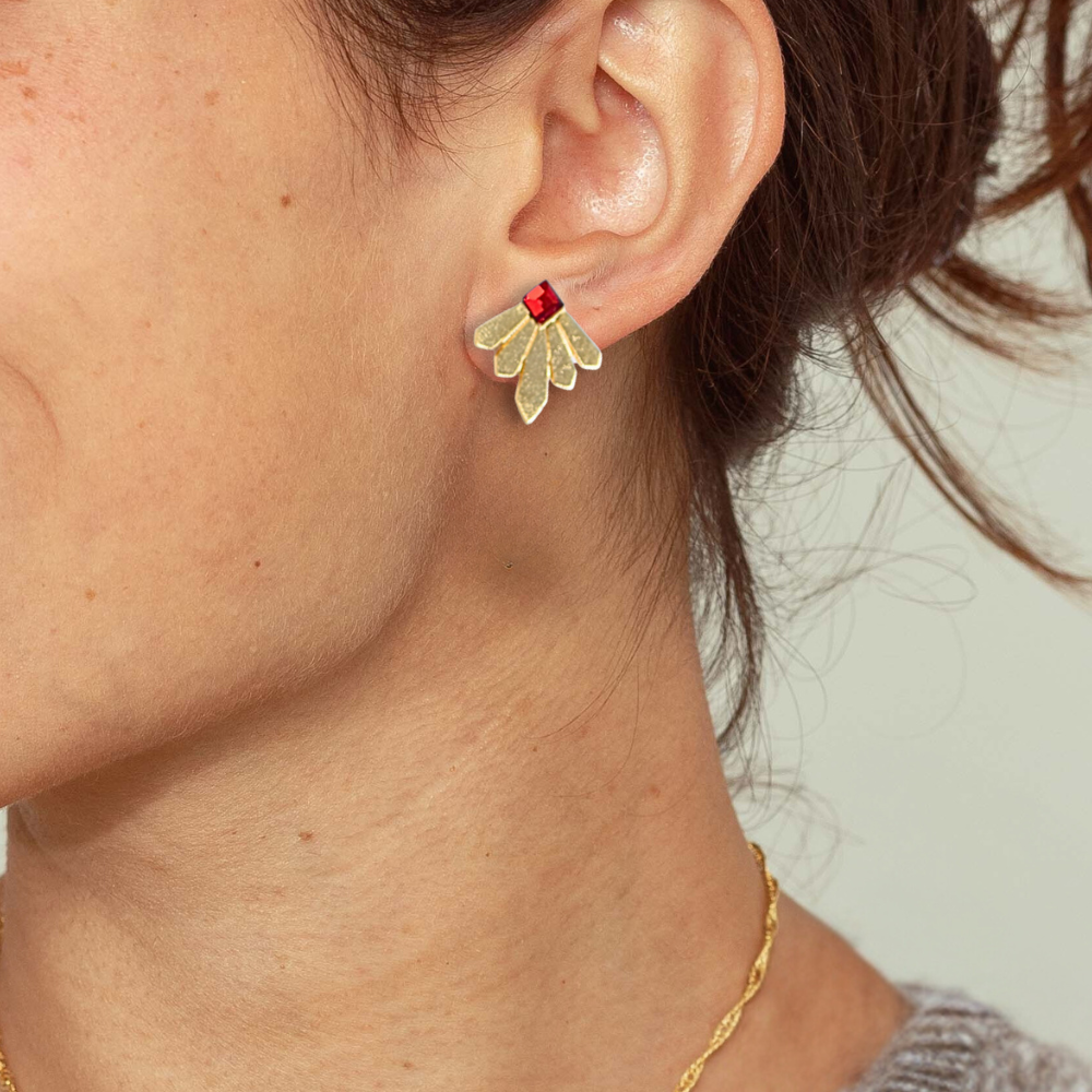 Nova Gold Earrings Pendants