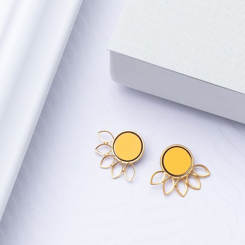 Blossom Gold Earrings Pendants