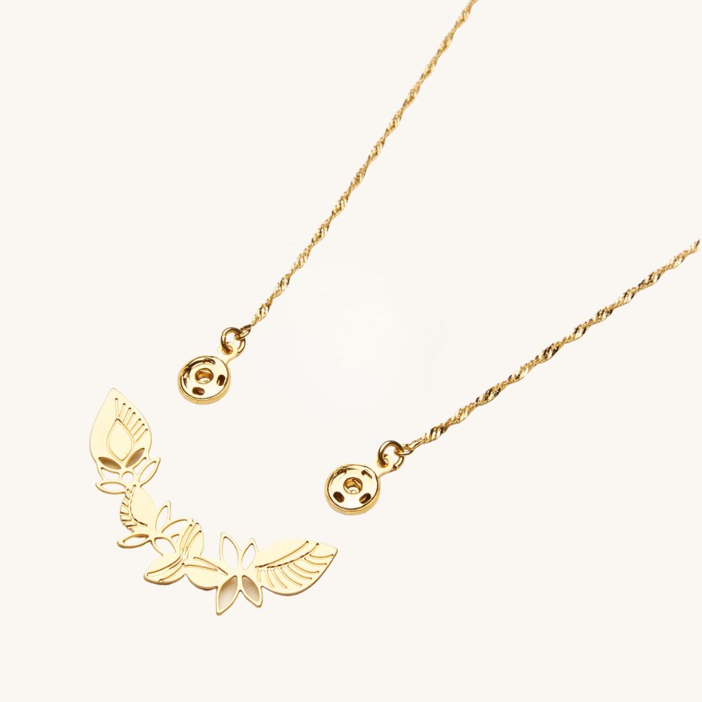 Bloom Gold Necklace Pendant
