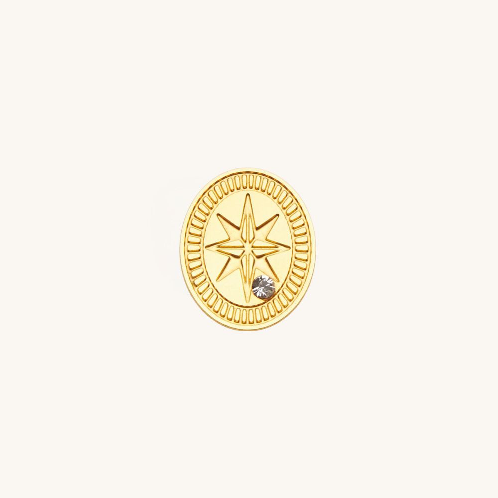 Plato Gold Necklace Pendant