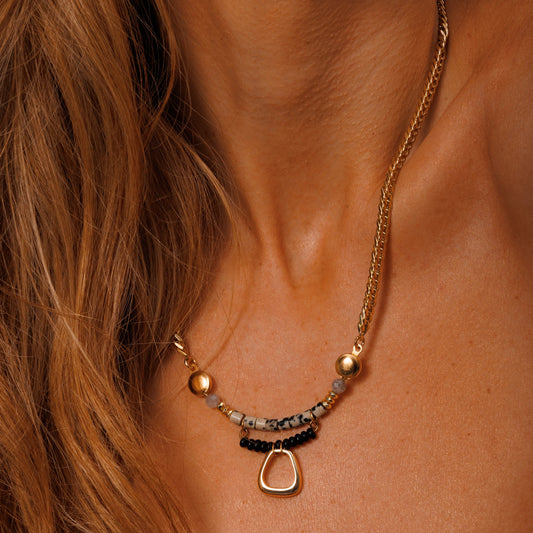 Jenny Meteor Gold Necklace
