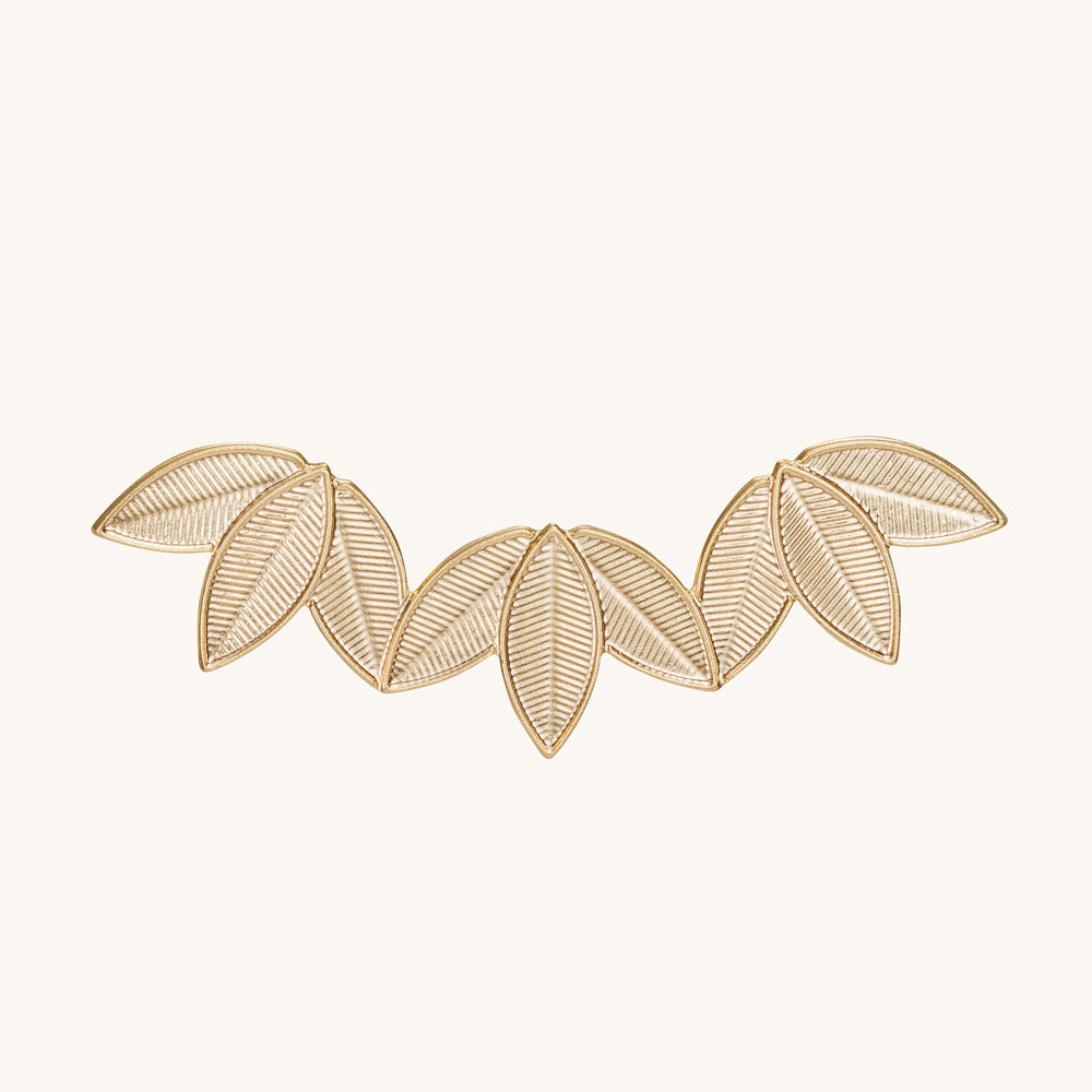 Santorini Gold Necklace Pendant