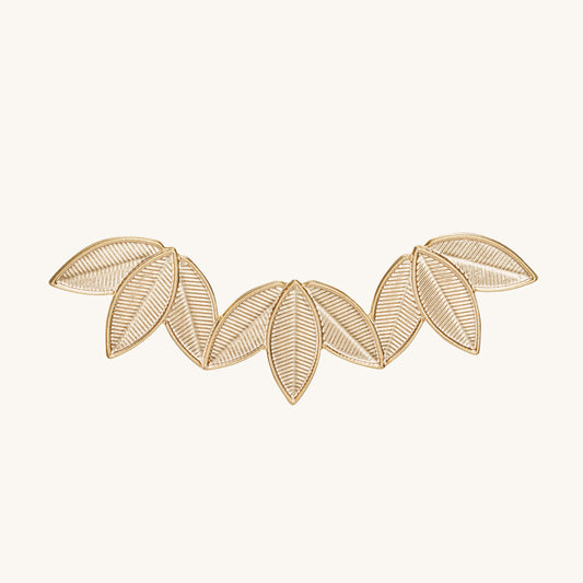 Santorini | Gold pendant | Double