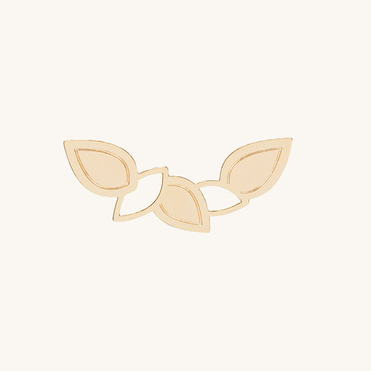 Tear Drop Petite Gold Necklace Pendant
