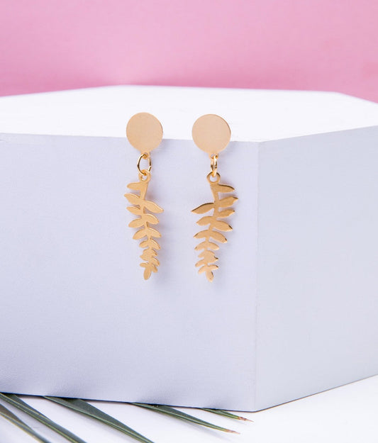 Kisos earrings | Gold earrings
