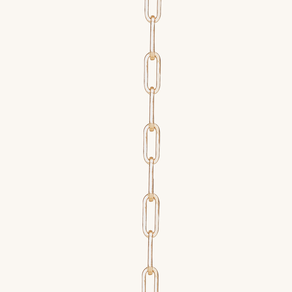 Petite hexagonal | Gold necklace
