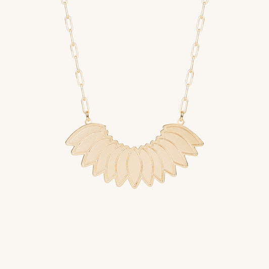Gold necklace | Lia