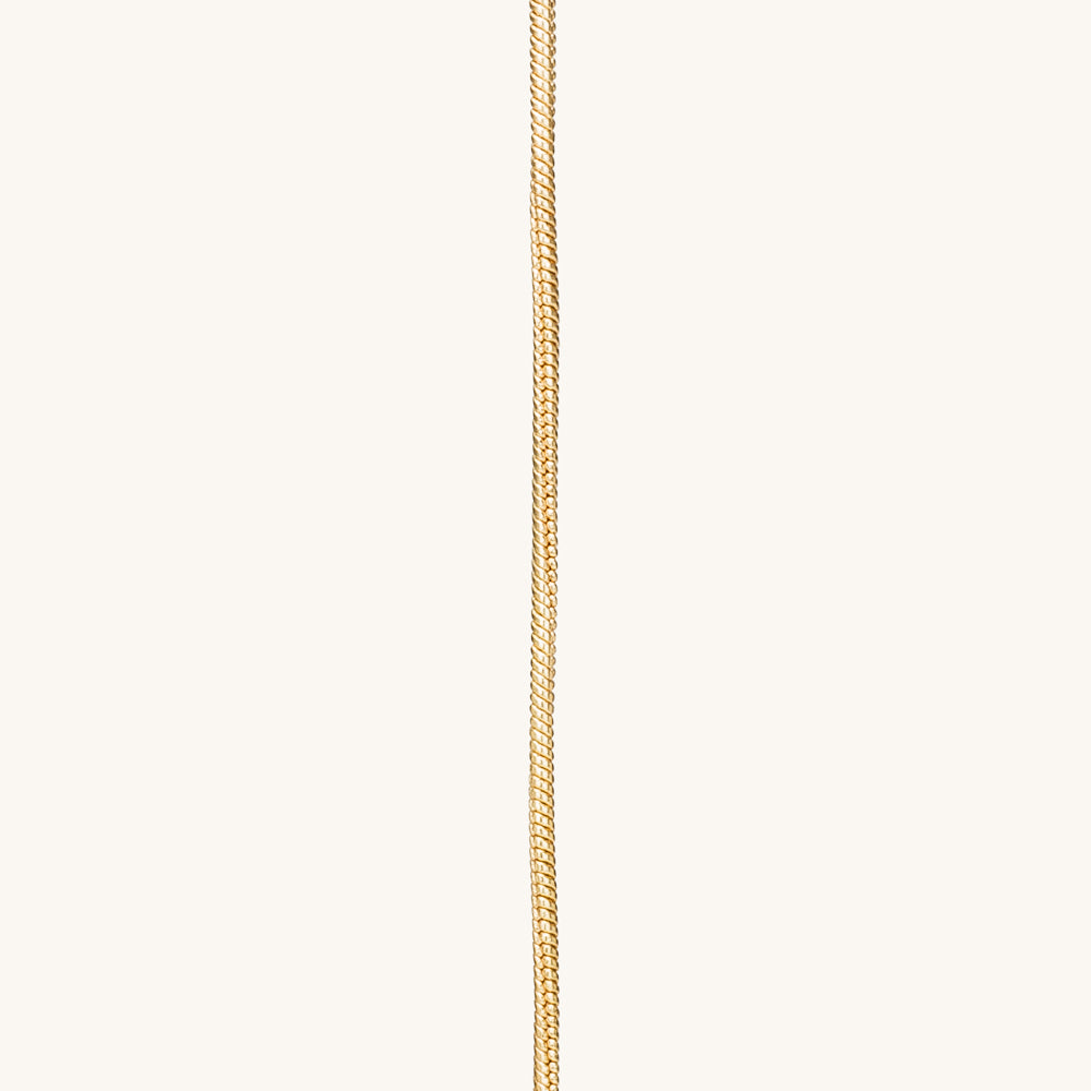 Adjustable necklace  | Gold plated | Double base