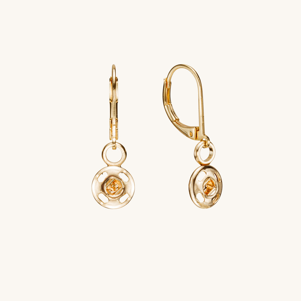 Gold earrings | Oliver