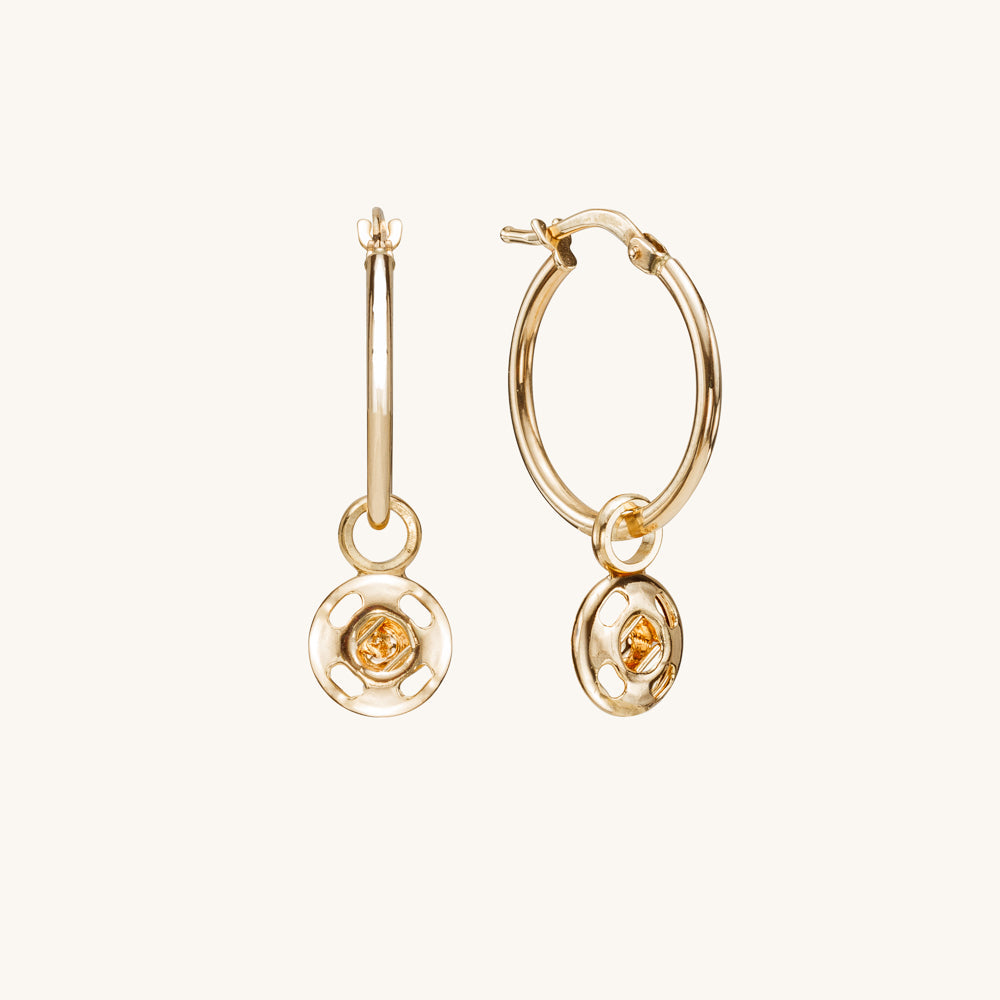 Gold earrings | Jane
