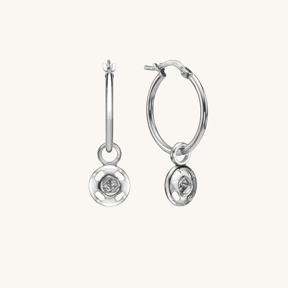 Petit shell | Silver earrings