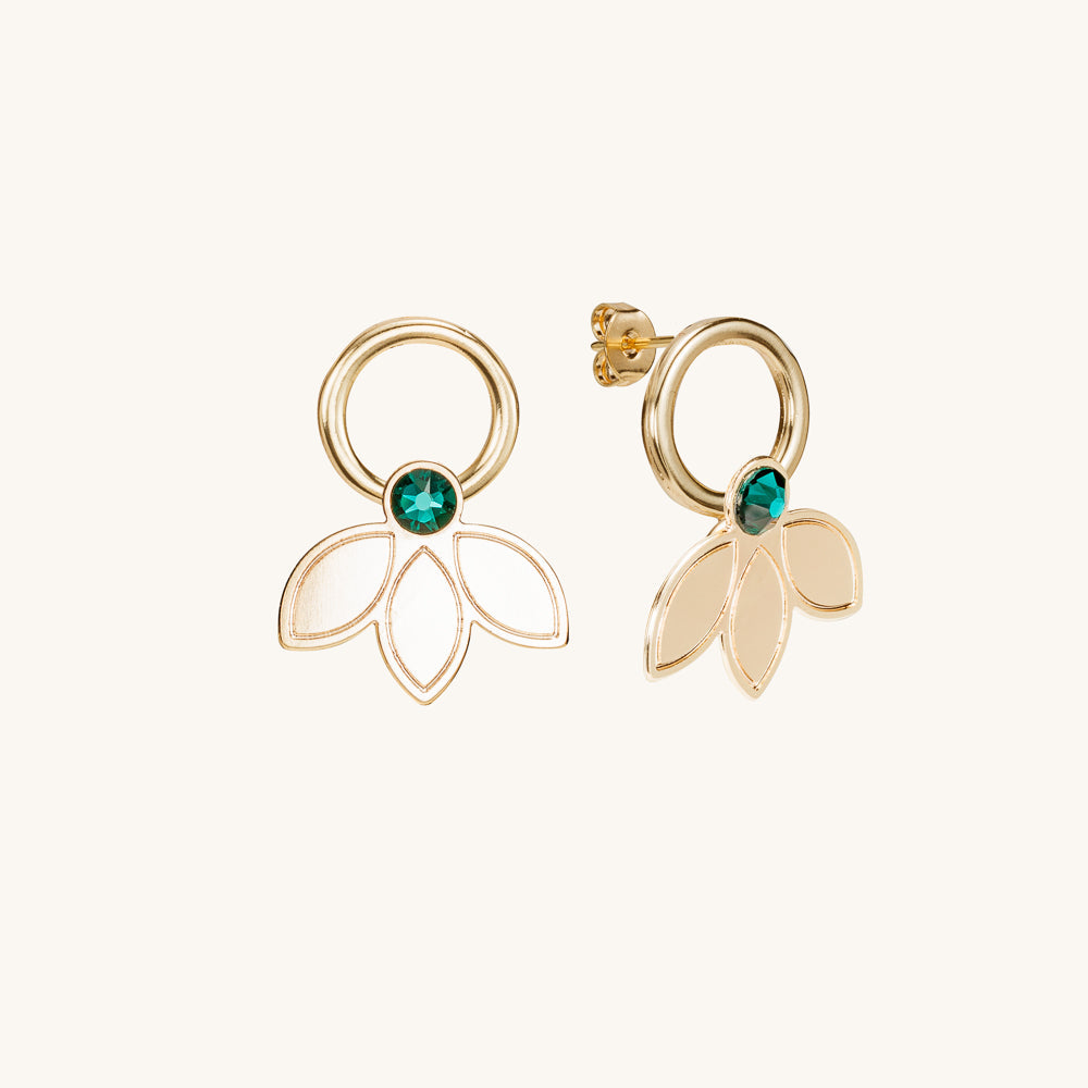 Gold earrings | Floralia