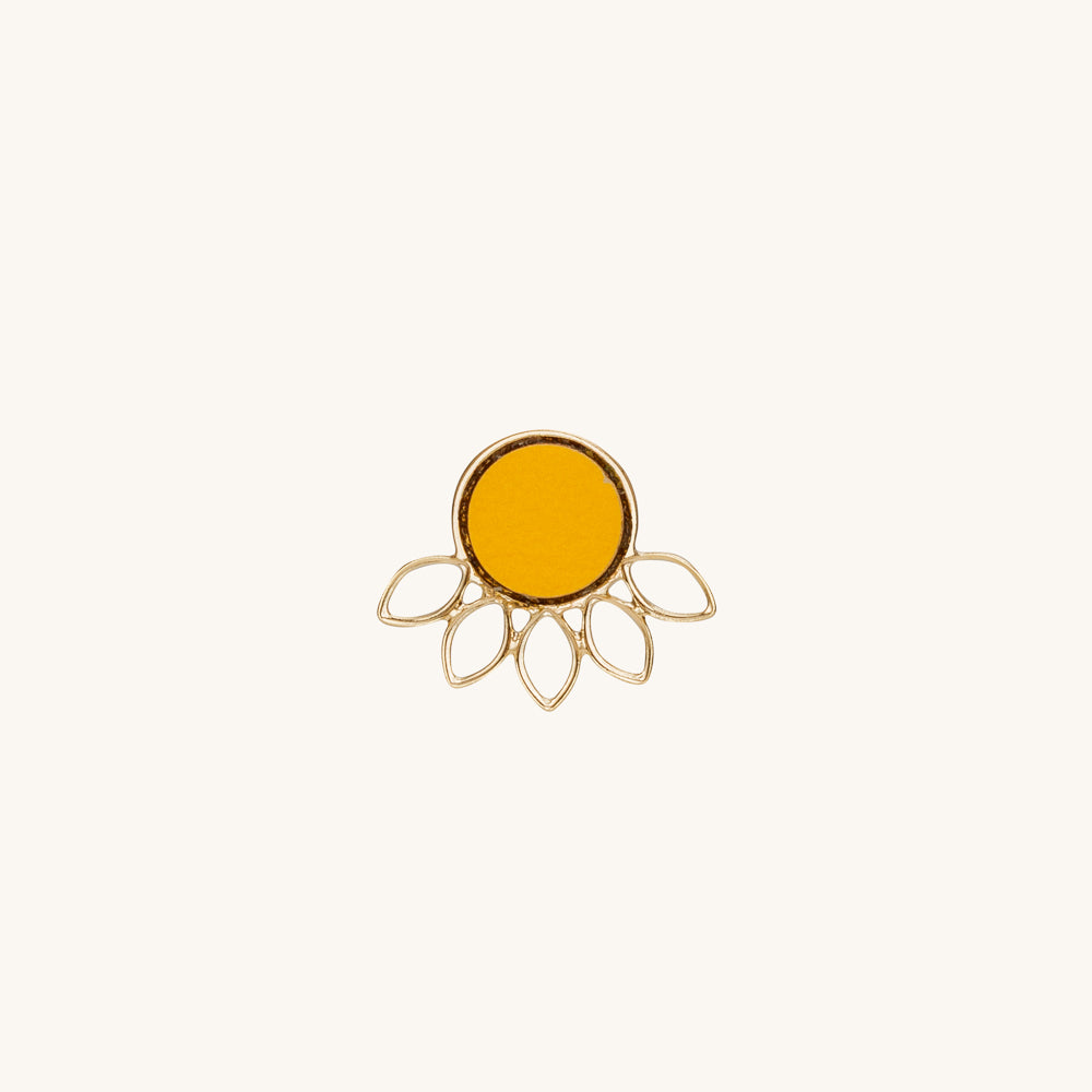 Blossom | Gold pendant | Single