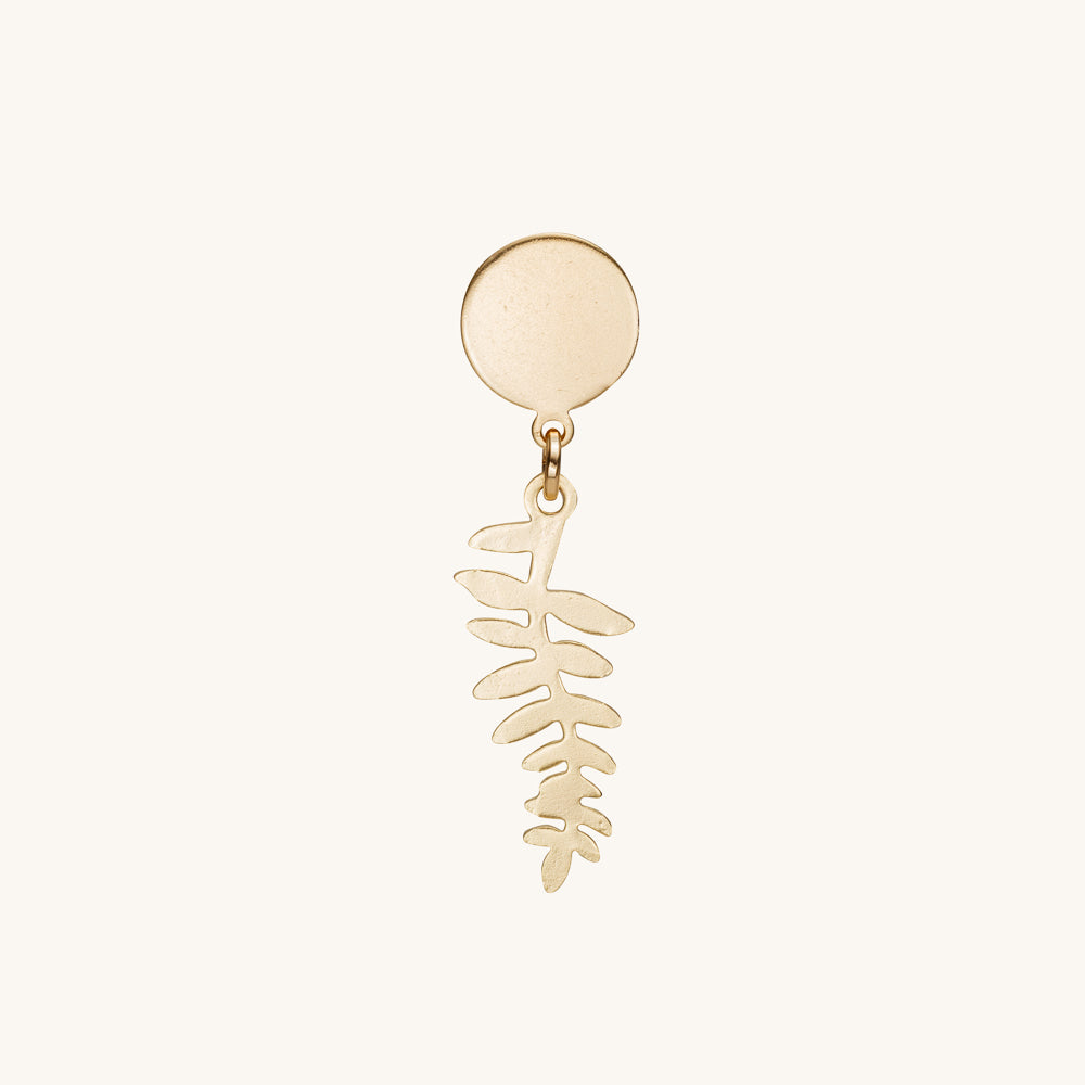 Kisos earrings | Gold earrings