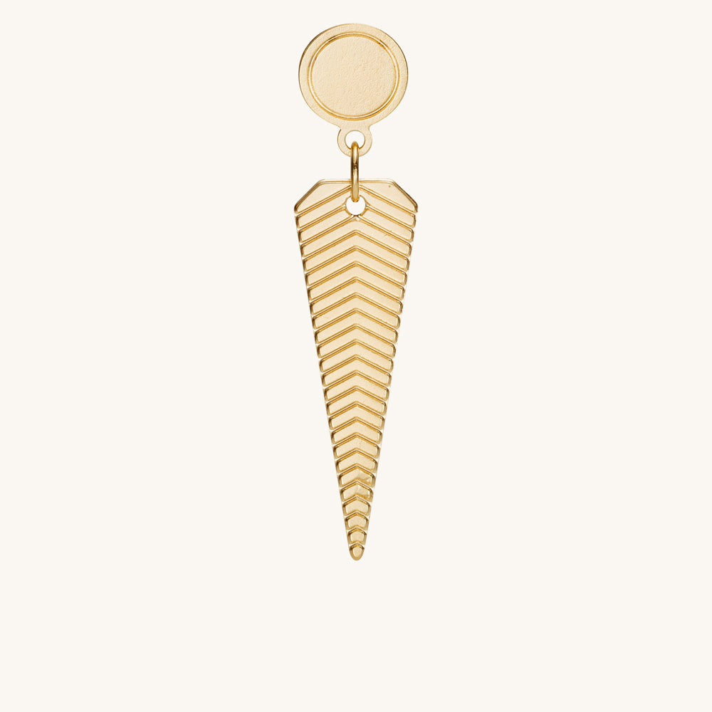 Artemis | Gold pendant | Single