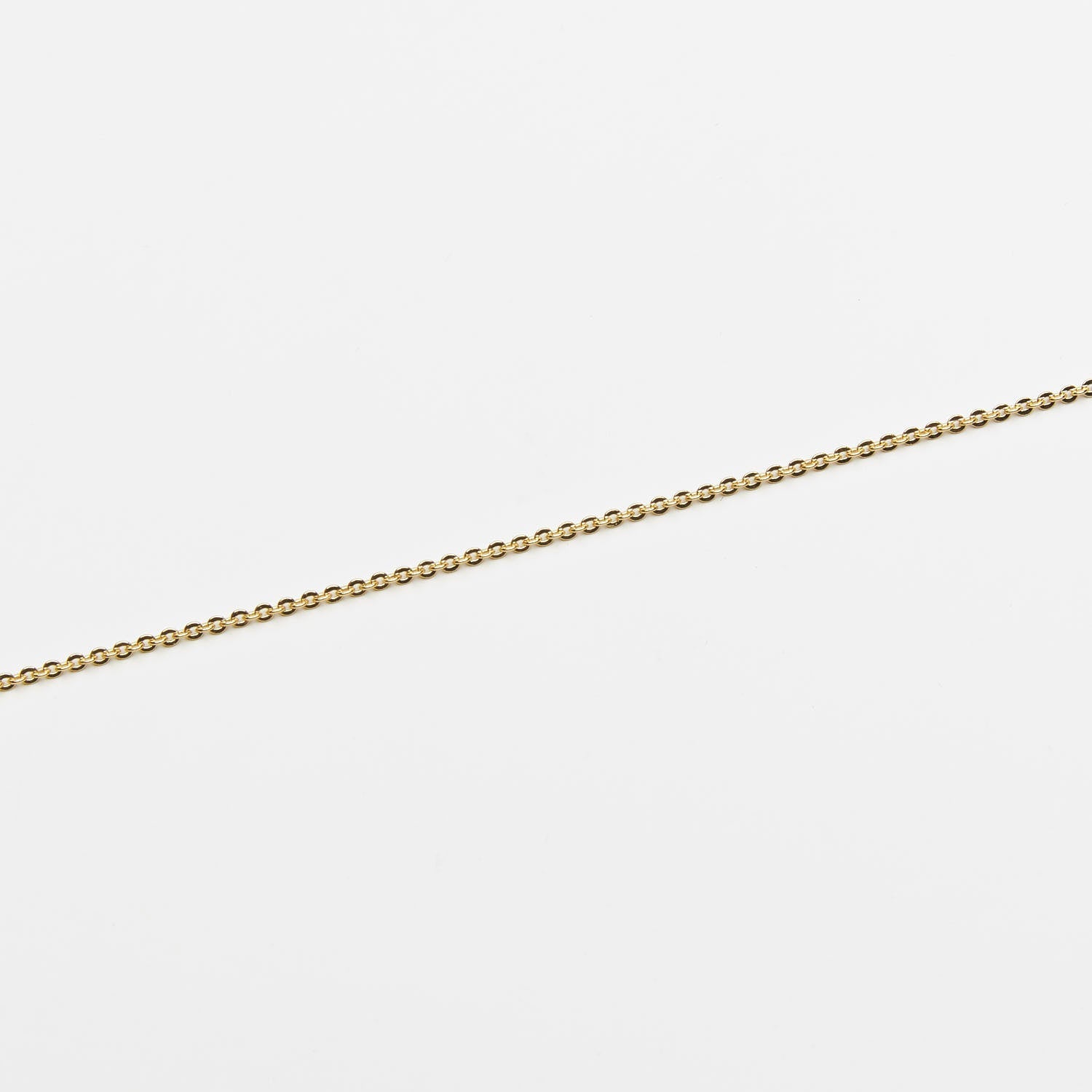 Black sparkle marquise | Gold necklace