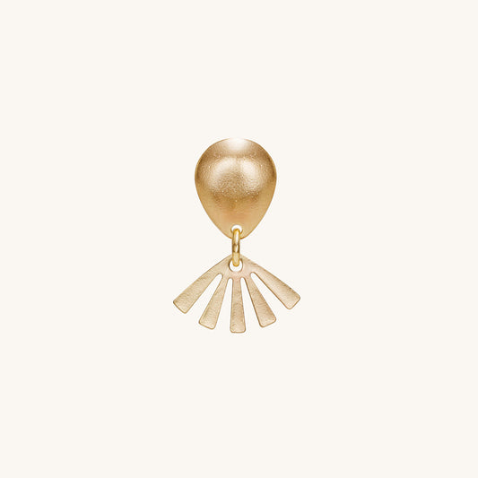 Gold earrings | Oliver