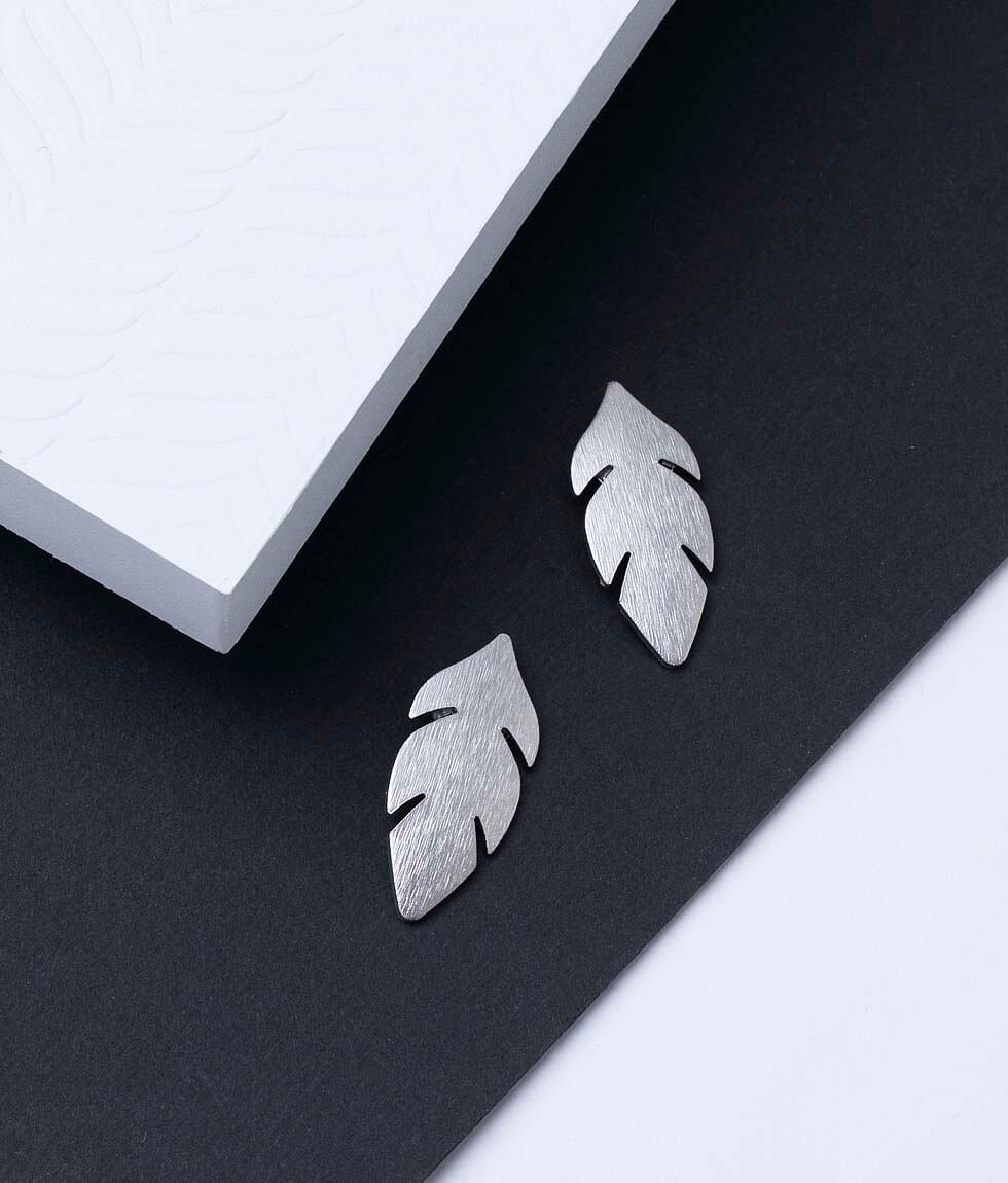 Sequoia | Silver earrings